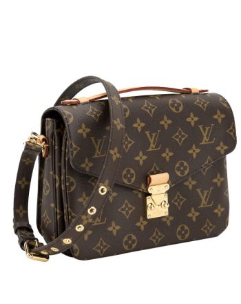 Louis Vuitton Monogram Pochette Metis M40780 Brown